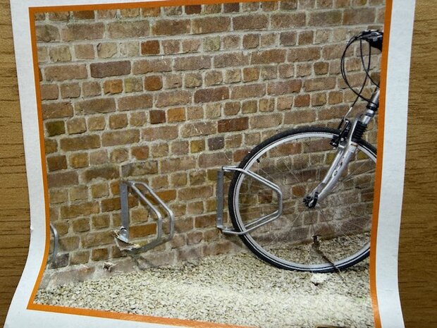 Fietsenrek 180&deg;C draaibaar.