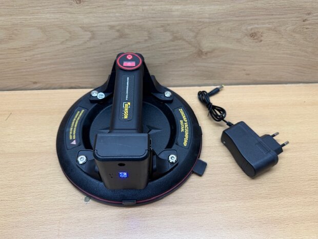 Zuignap vacuum digitaal oplaadbaar.