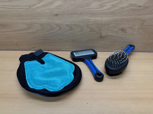 Huisdieren verzorgingsset 3 dlg.