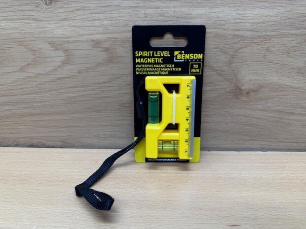 Waterpas magnetisch 75mm.