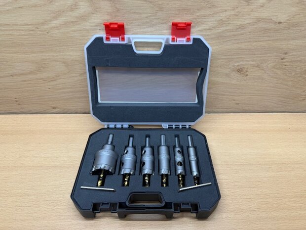 Gatenzaag RVS TCT 16-35mm 7 dlg.