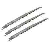 Reciprozaagbladenset hout 225mm 3 dlg.