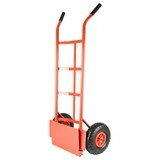 Steekwagen rood opklapbaar 250kg.