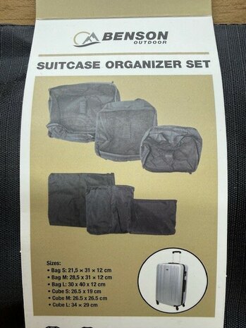 Reistassenset organiser 6 dlg.