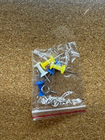 Prikbord kurk 40x60cm.