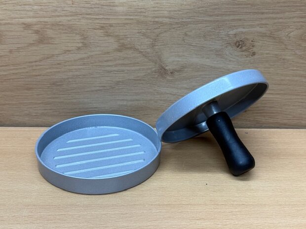 BBQ hamburgerpers aluminium 12cm.