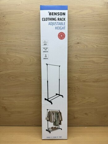 Kledingrek 90-160cm.