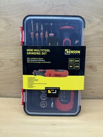 Combitool set compact oplaadbaar 40 dlg.