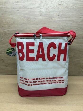 Koeltas Beach rood 20 liter.