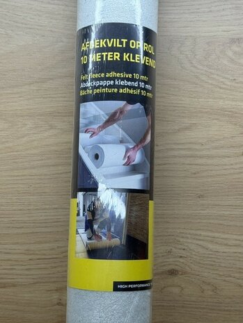 Afdekvilt zelf klevend 1x10m.