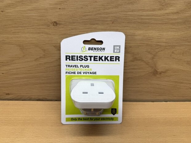 Reisstekker NL/UK.