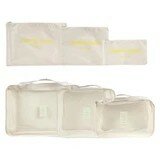 Reisorganiser set beige 6 dlg.