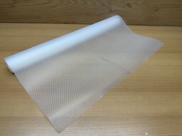 Antislipmat transparant puntjes 45x150cm.