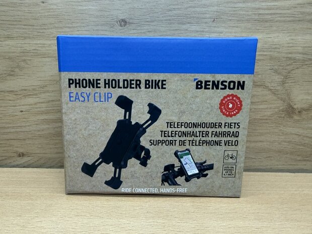 Telefoonhouder voor fiets "easy clip"