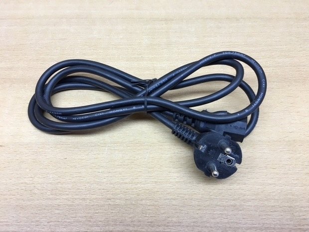 Computerkabel (voedings kabel) 220 volt, 180cm.