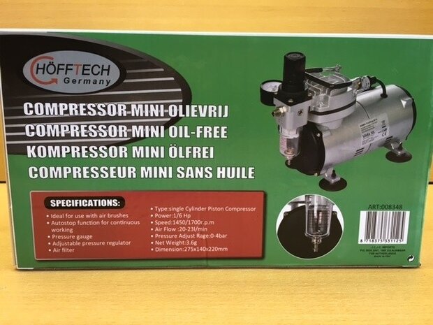 Compressor mini olievrij.