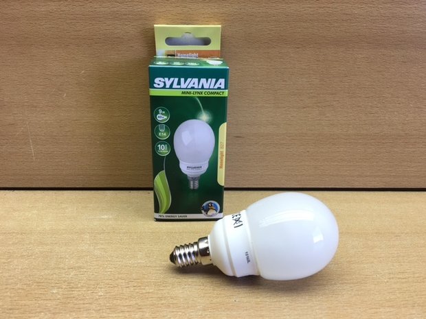 Drijvende kracht lunch Rust uit Spaarlamp Sylvania Homelight 827, E14 9 watt - Eddiys