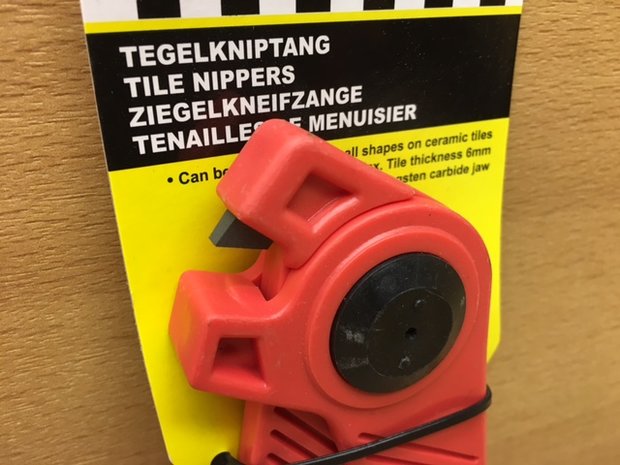 Tegelkniptang 160 mm.