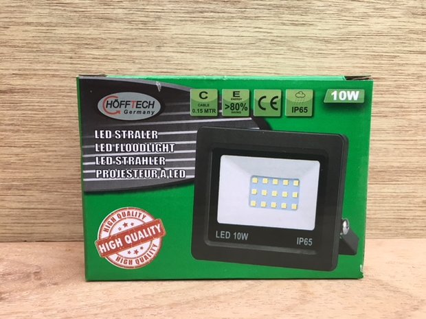 LED straler 10 watt IP 65.
