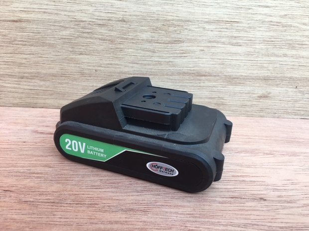 Accu voor slagmoersleutel 20 volt.