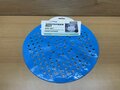 Gootsteenmat-PVC-blauw-rond-28cm