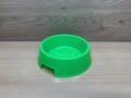 Voerbak-kunststof-hond-kat-groen-21cm
