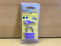 Hangslot-Stahlex-paars-32mm